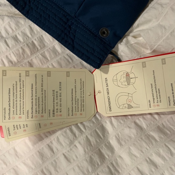 The North Face Men’s Gotham III Waterproof Jacket In Blue Wing Teal - Picture 15 of 16